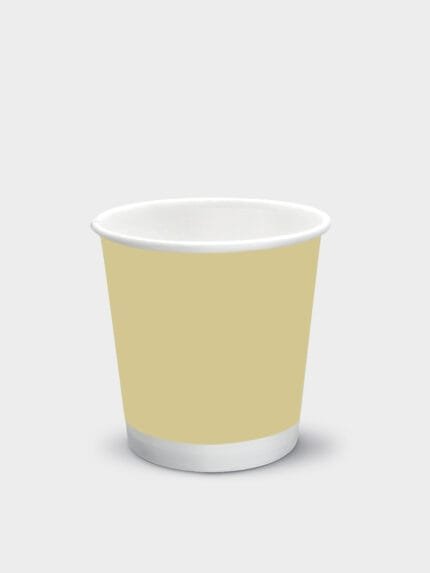 Bicchiere di carta 120ML-4OZ  Avana