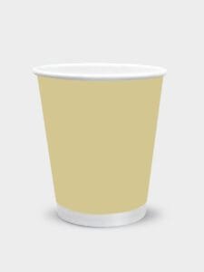 Bicchiere di carta 240ML-8OZ Avana