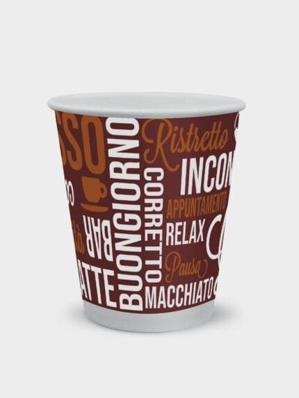 Bicchiere di carta 240ML-8OZ Buongiorno Espresso