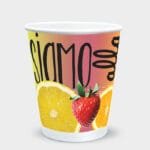 bicchiere_carta_240ml_siamo_alla_frutta - Bicchieri di carta personalizzati