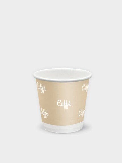 Bicchiere di carta 75ML-2,5OZ Caffè Avana