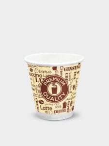 Bicchiere di carta da 75ml 85ml all'orlo 3OZ  Premium Quality