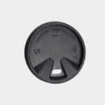 coperchio_nero_PS_bicchiere_120ml - Bicchieri di carta personalizzati