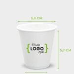 your logo-8811---misure - Bicchieri di carta personalizzati